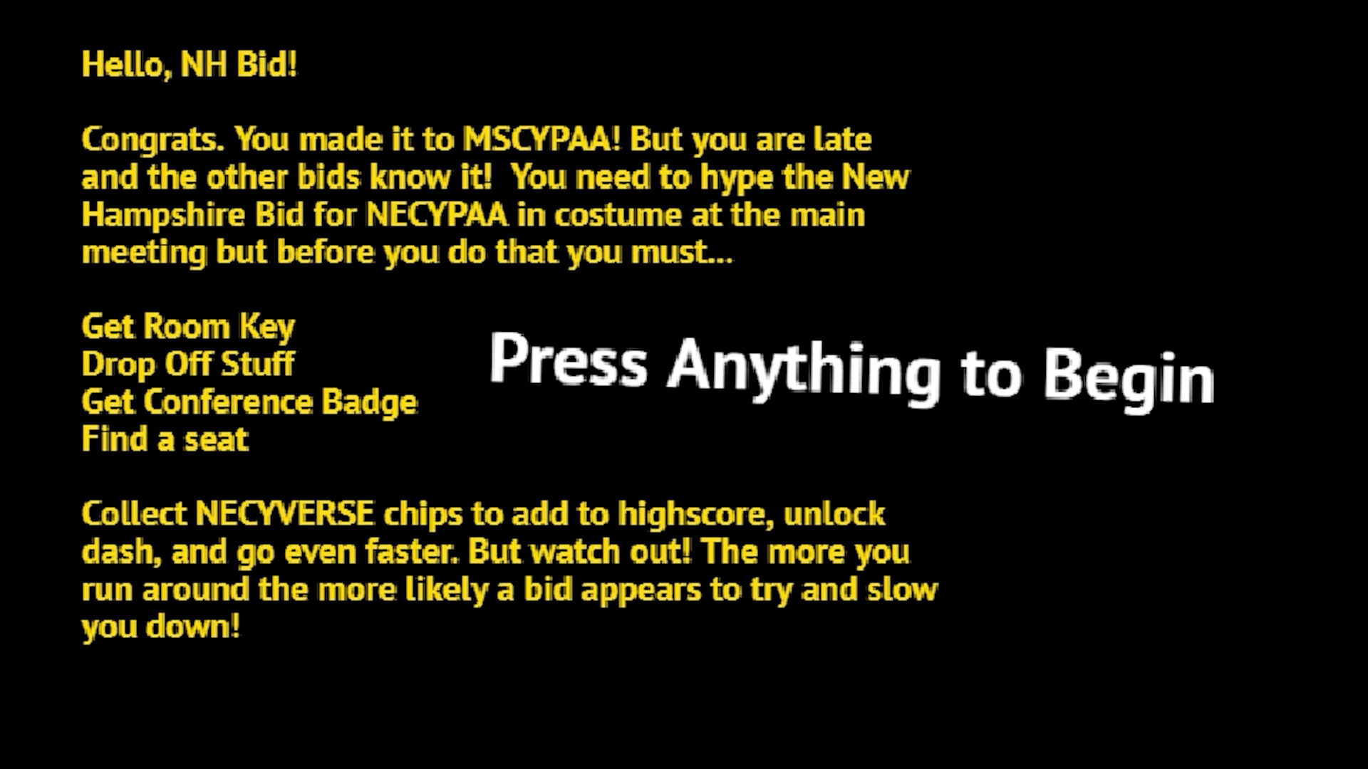 NH Bid at MSCYPAA: The Game screenshot 6