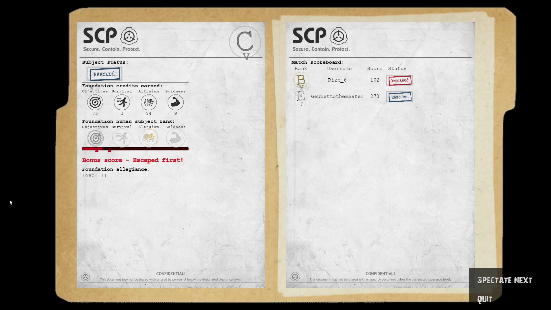 SCP: Nemesi - Alpha Testing screenshot 1