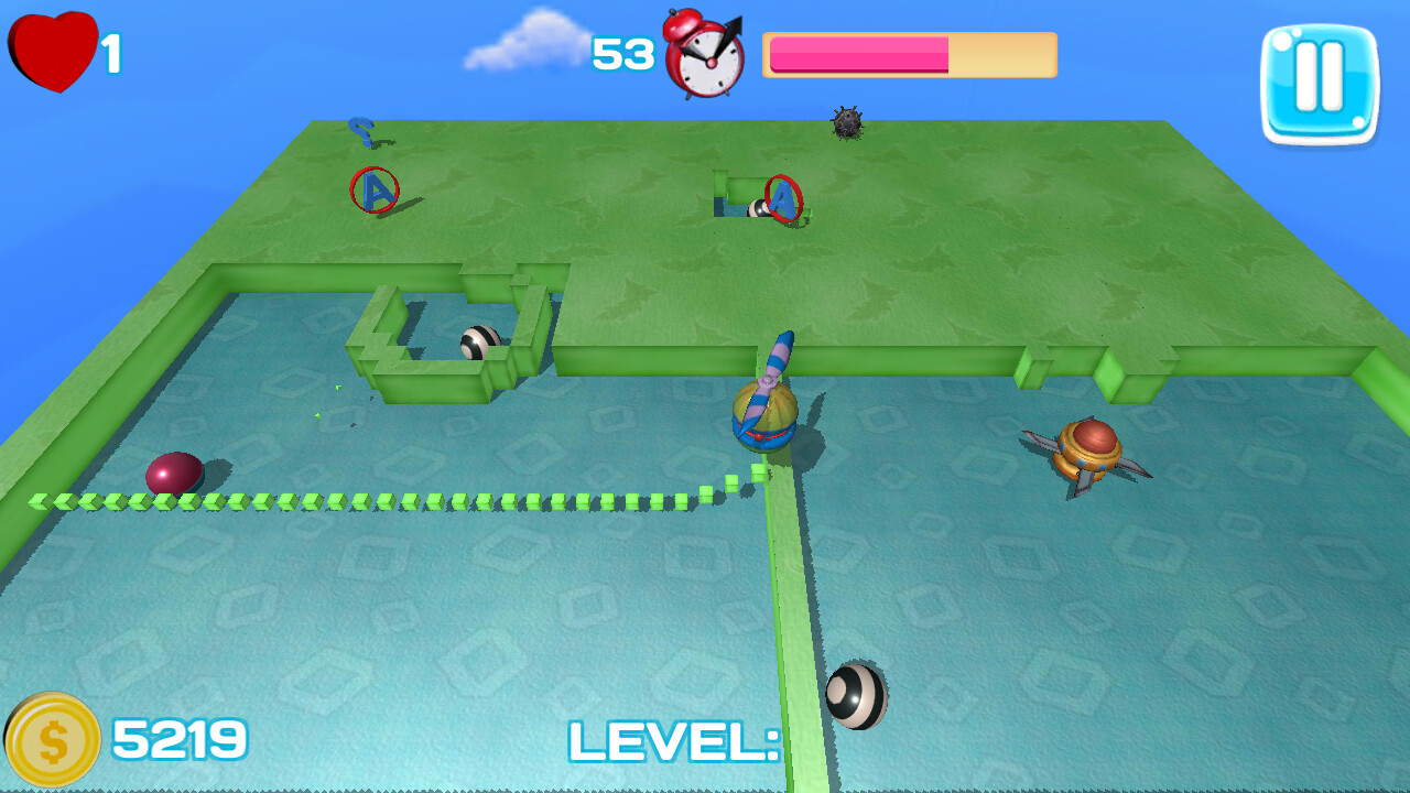 Xonix Casual Edition screenshot 3