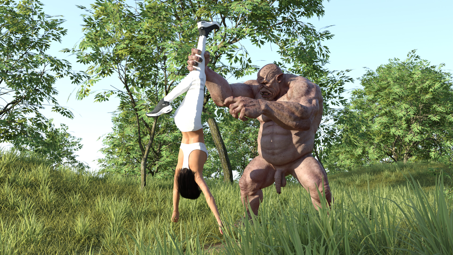 Sex with Ogre 😈🍆👩 screenshot 4