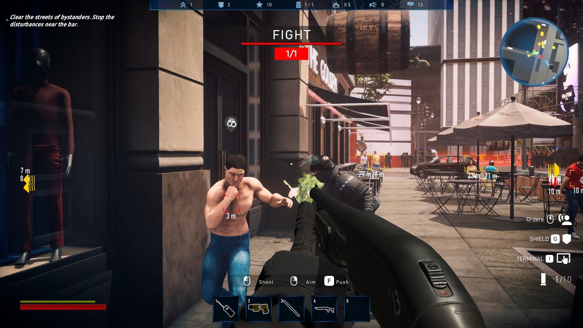 Riot Control Simulator: Rookie Day screenshot 1
