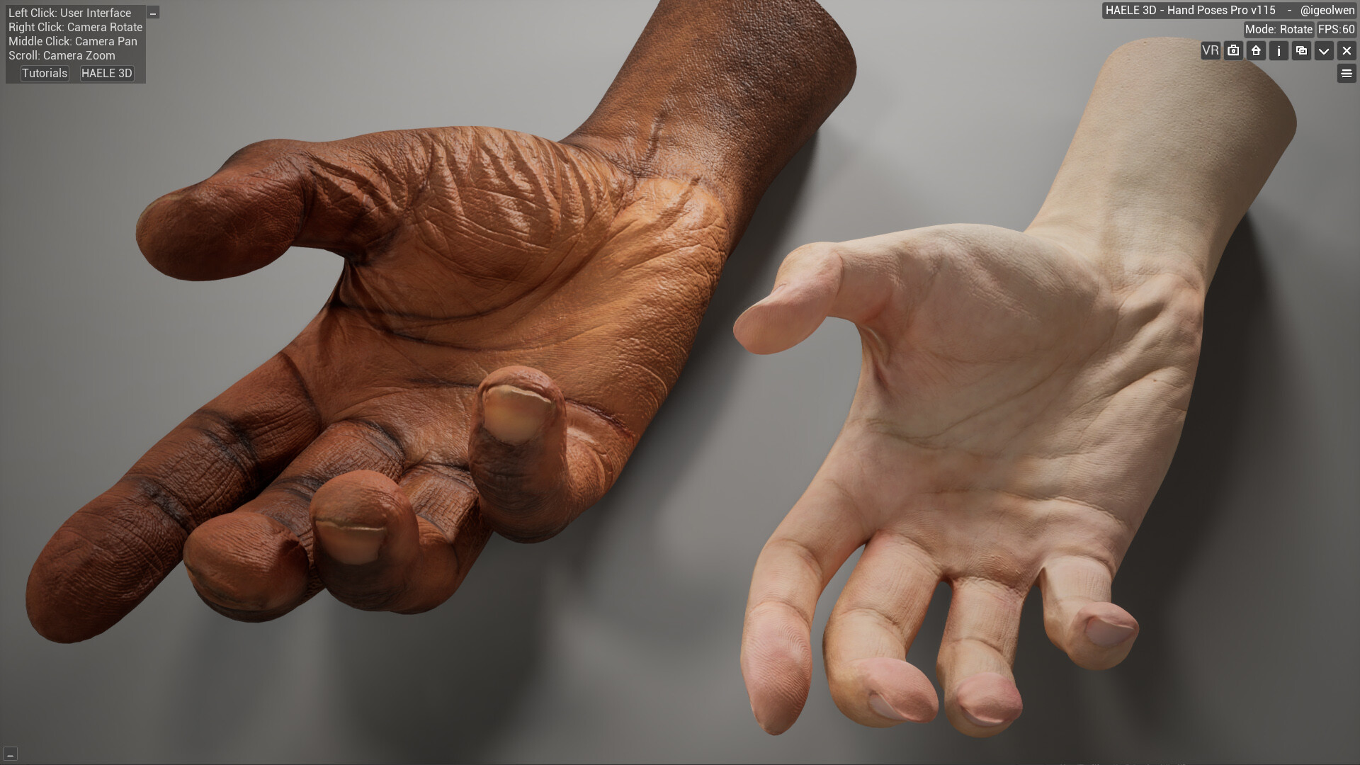 HAELE 3D - Hand Poses Pro - Drawing References screenshot 21