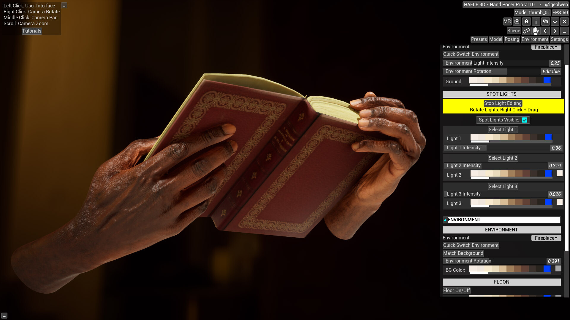 HAELE 3D - Hand Poses Pro - Drawing References screenshot 17