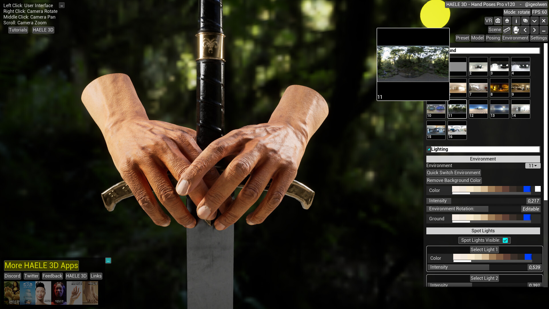 HAELE 3D - Hand Poses Pro - Drawing References screenshot 18