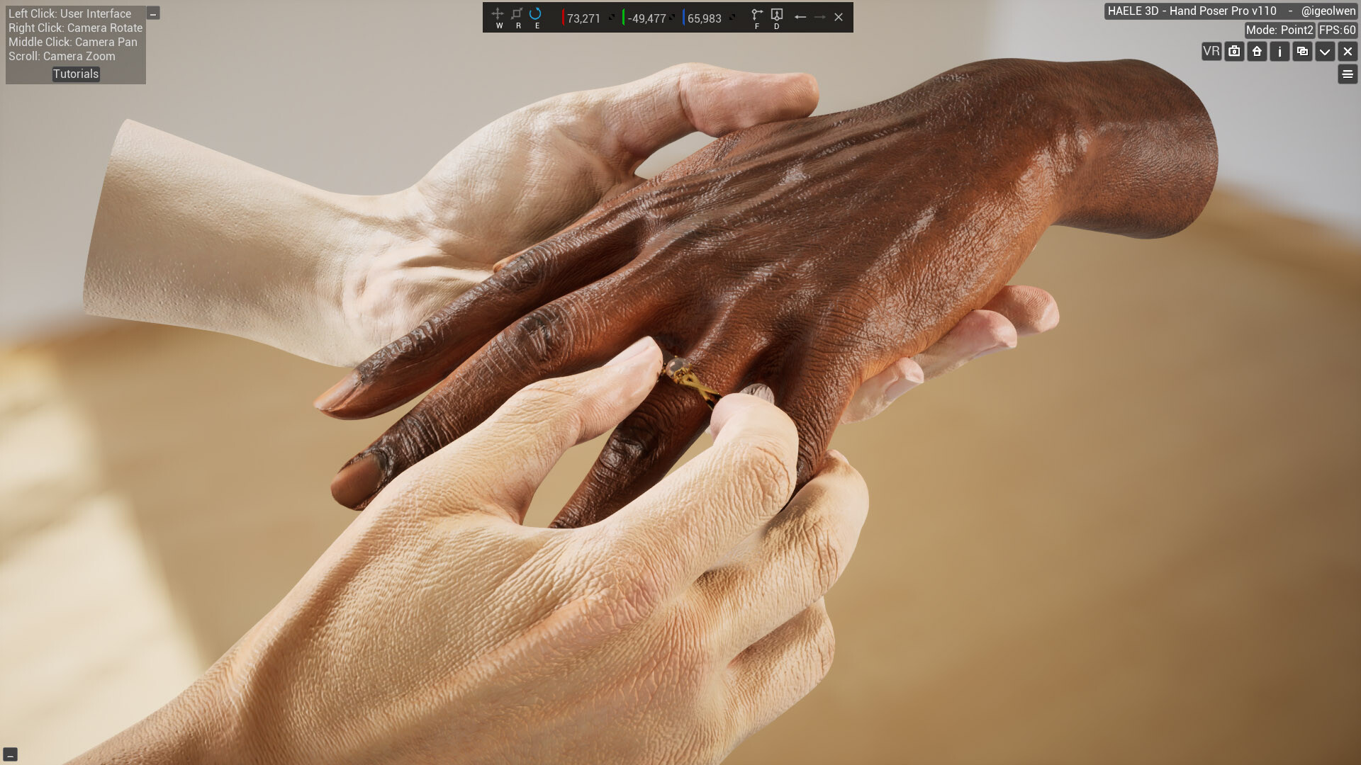 HAELE 3D - Hand Poses Pro - Drawing References screenshot 23
