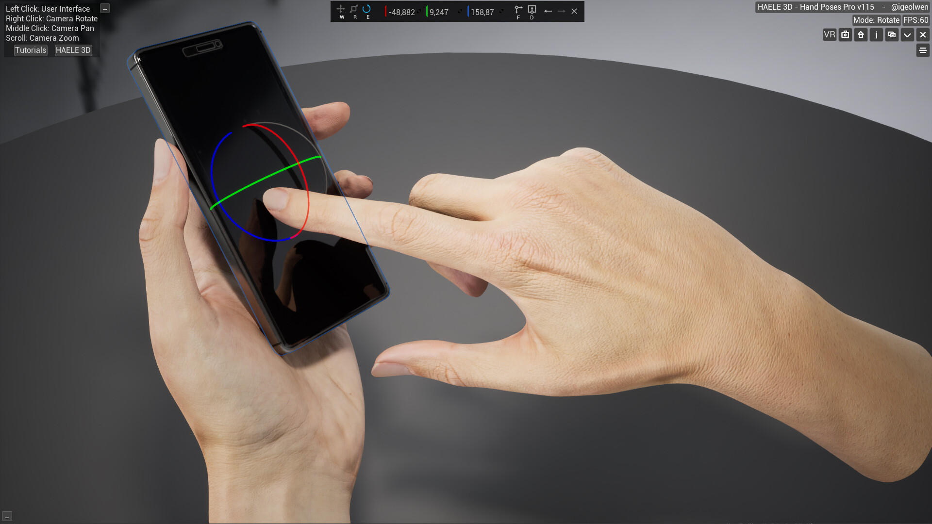 HAELE 3D - Hand Poses Pro - Drawing References screenshot 16
