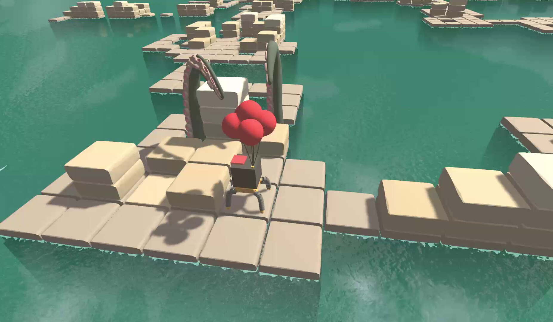 Melvin's Blocky Adventure Playtest screenshot 1