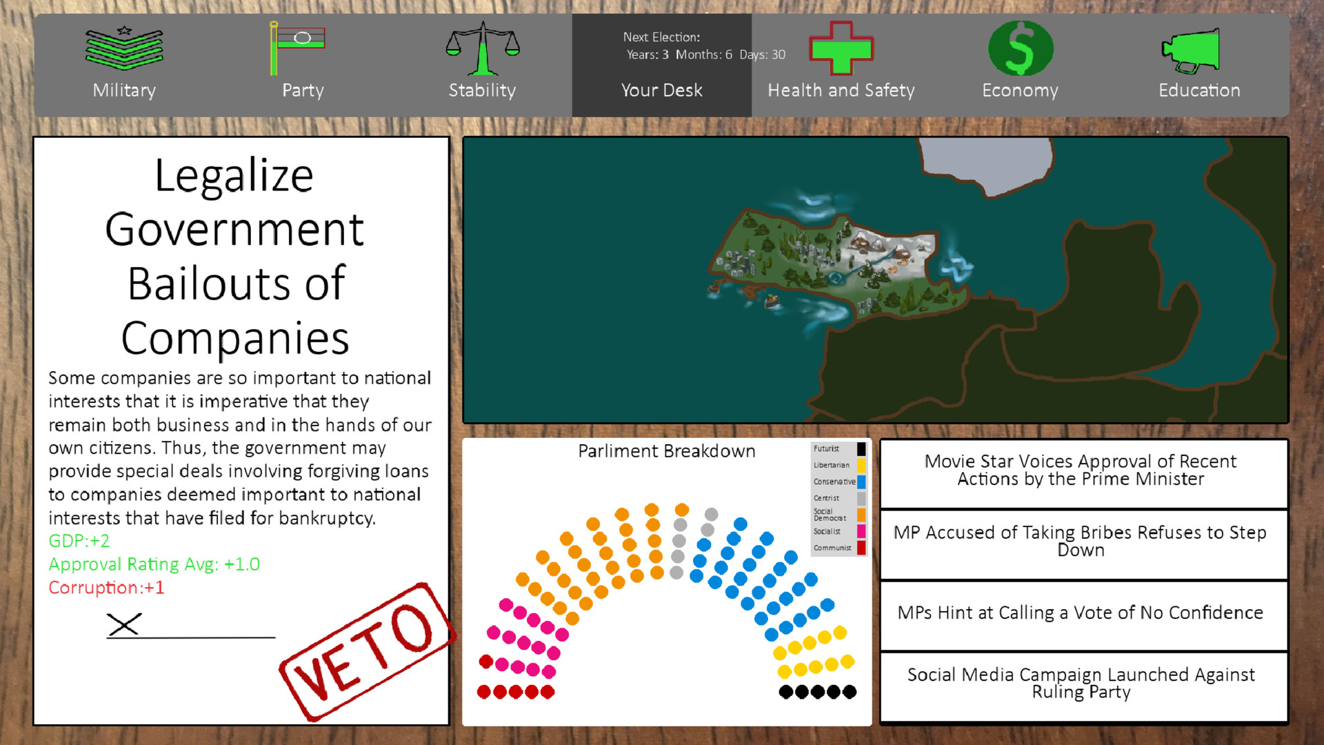 Electoral Dynasty screenshot 1