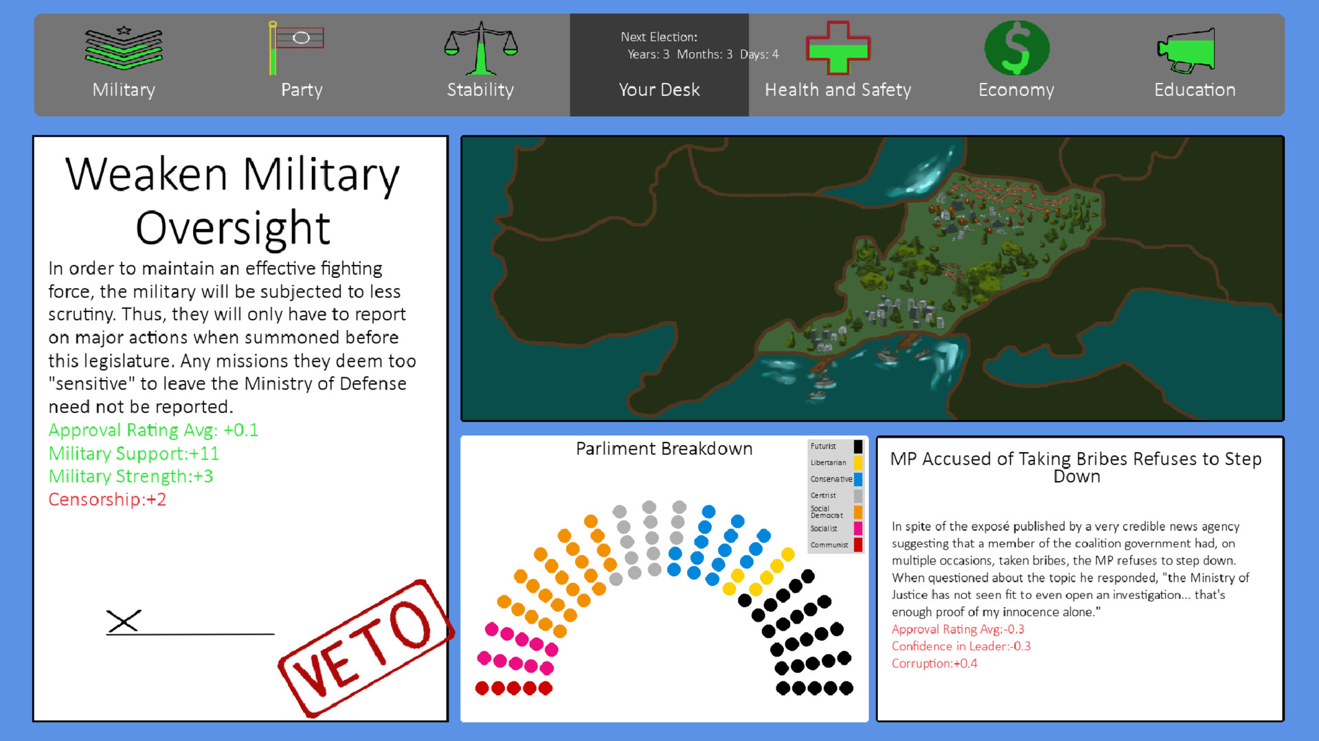 Electoral Dynasty screenshot 2