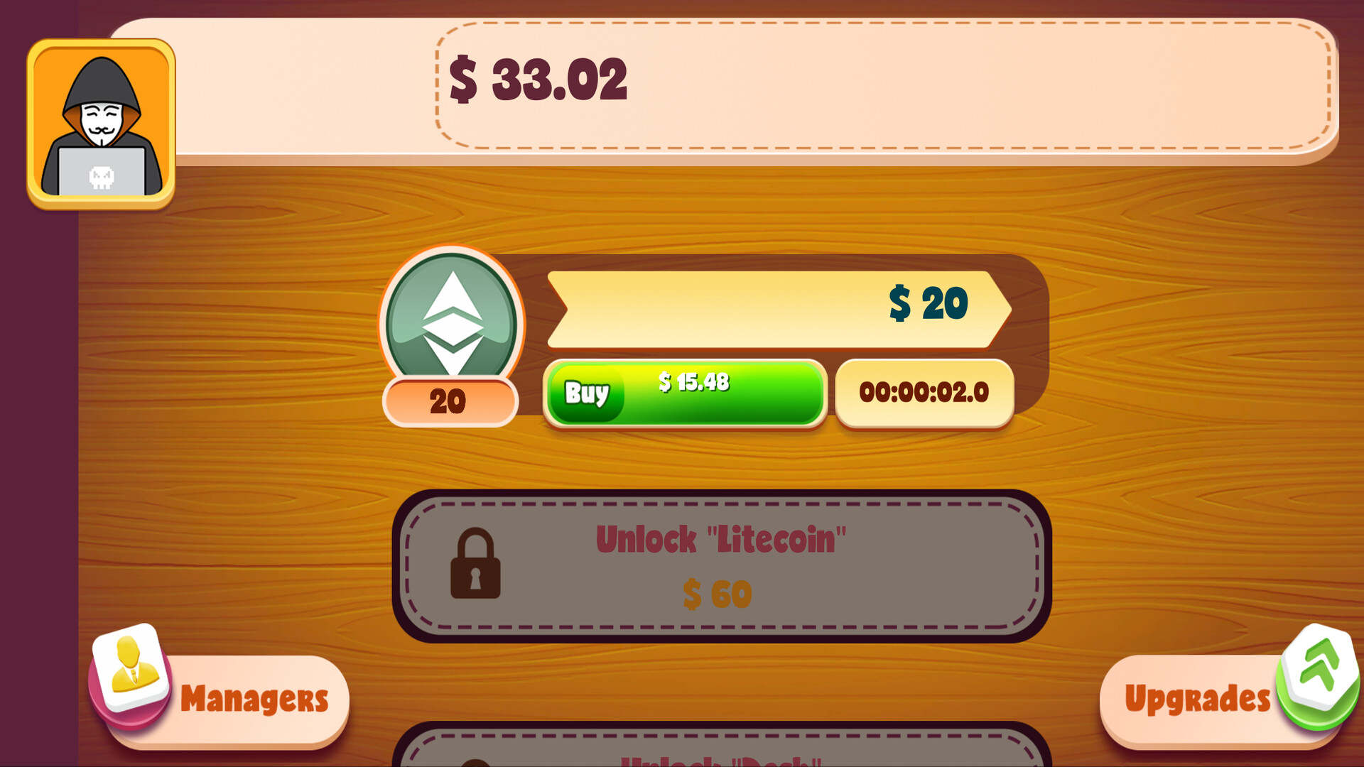 Idle Crypto Capitalist screenshot 1