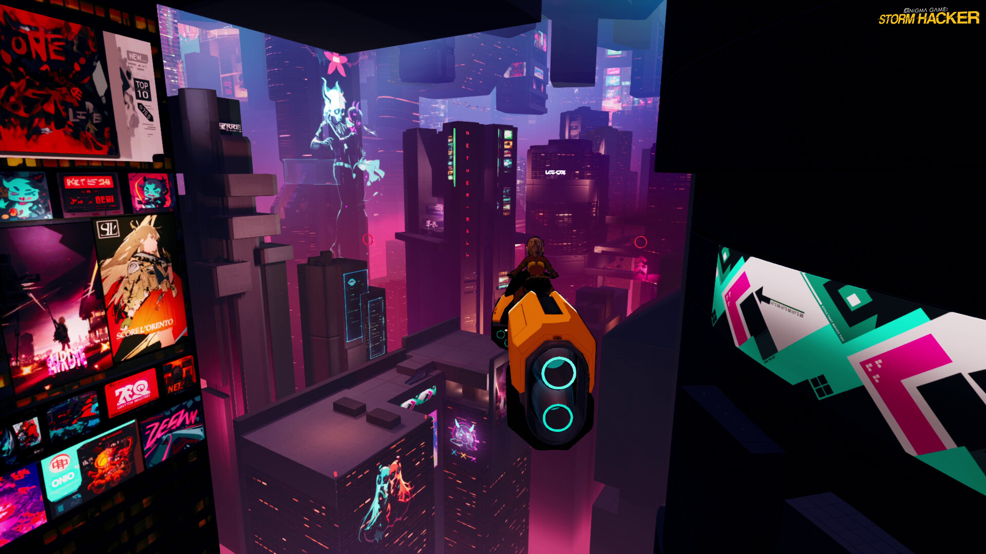 AENiGMA GAME: STORM HACKER screenshot 1