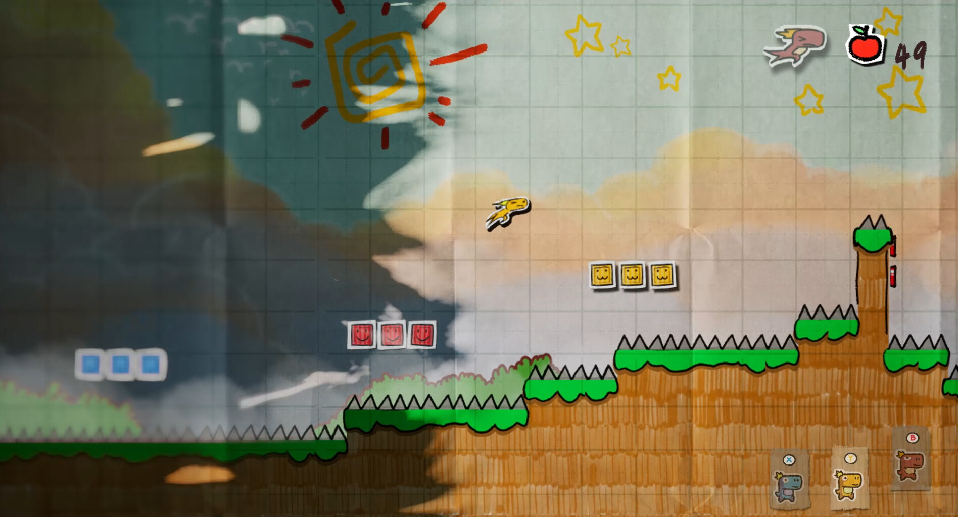Doodle Adventure of Chameleon screenshot 3