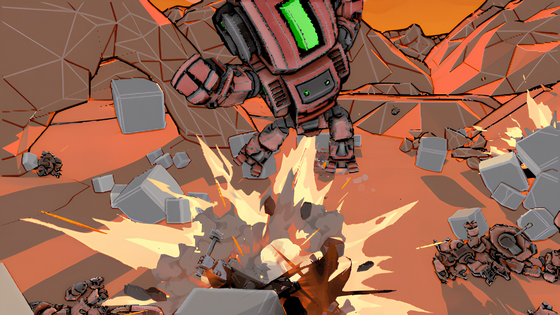 Mecha Mayhem screenshot 2