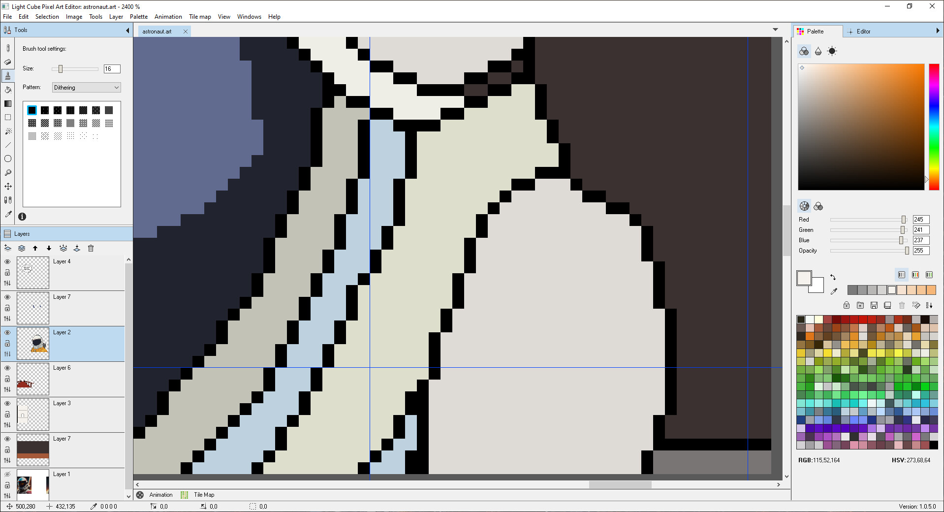 Lightcube Pixel Art Editor screenshot 2