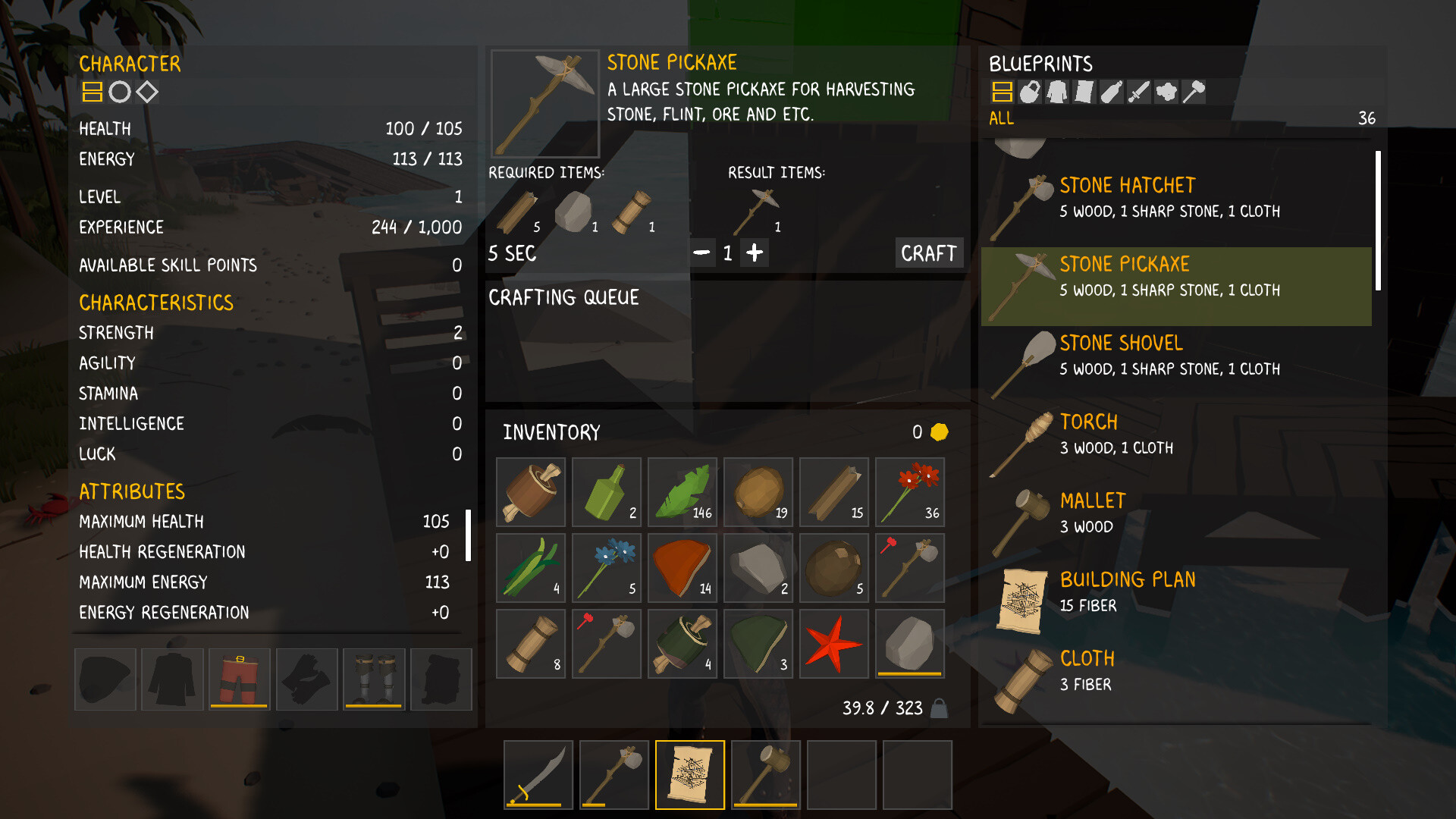 Survival on a deserted island screenshot 4