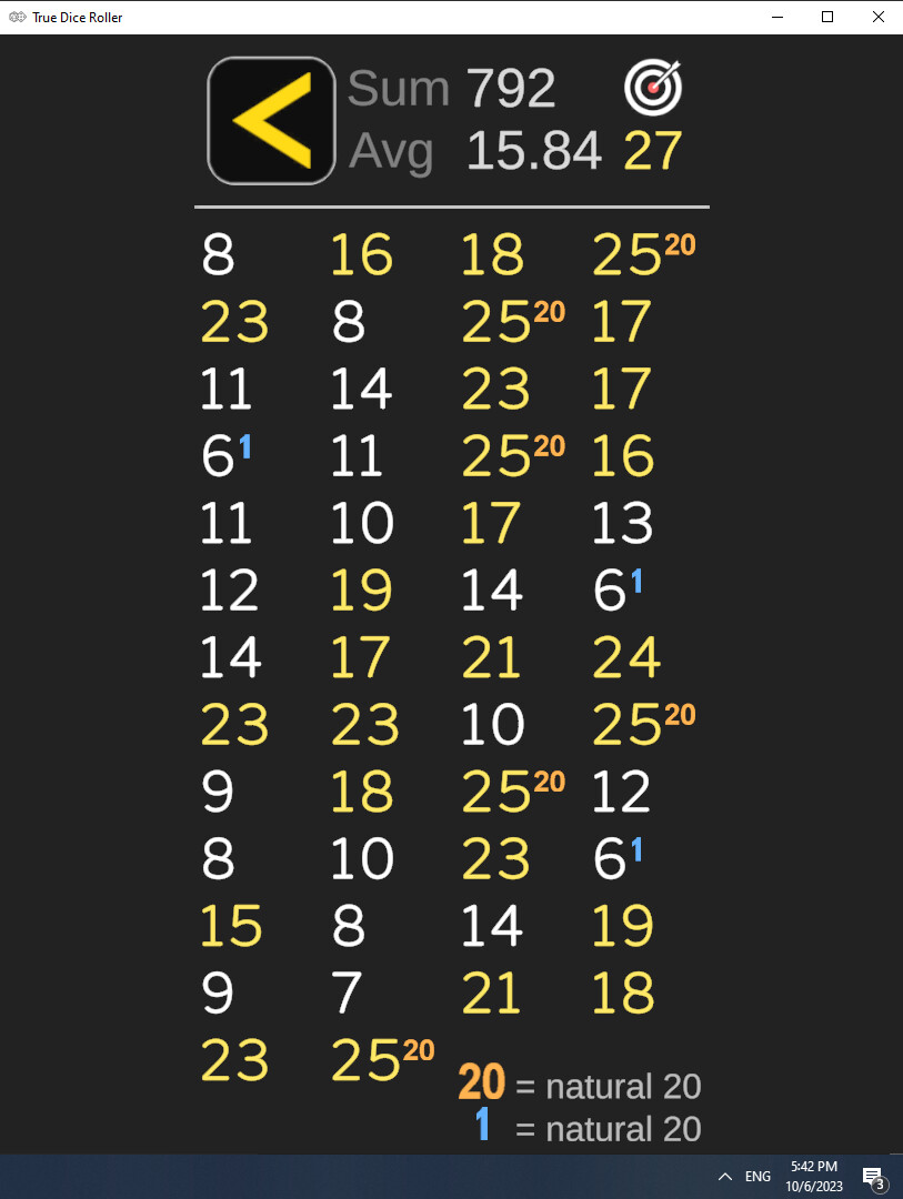 True Dice Roller screenshot 5