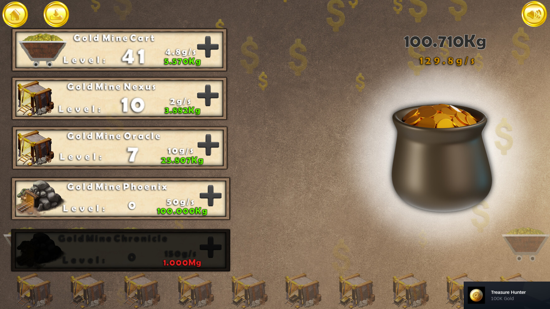 Gold Rush Clicker screenshot 3