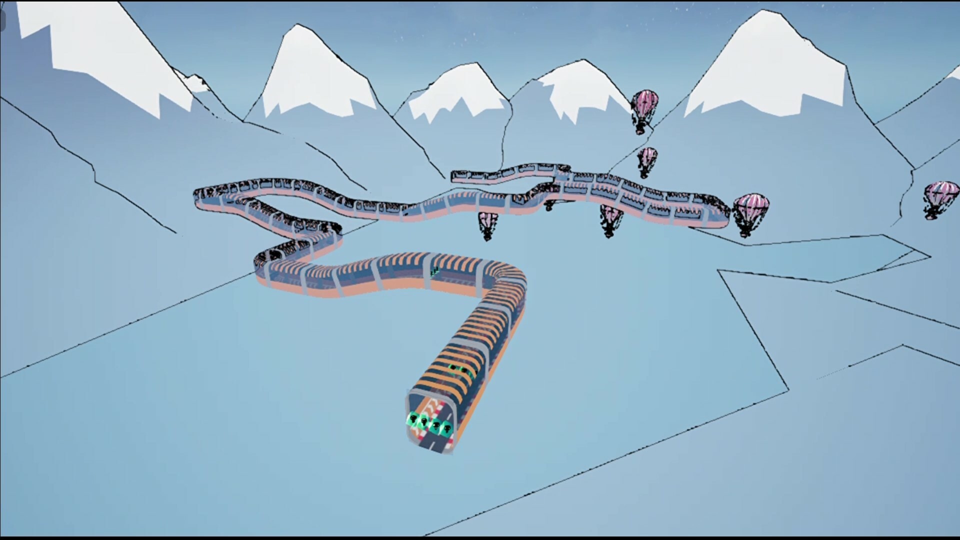 Rocket Jump Race screenshot 2