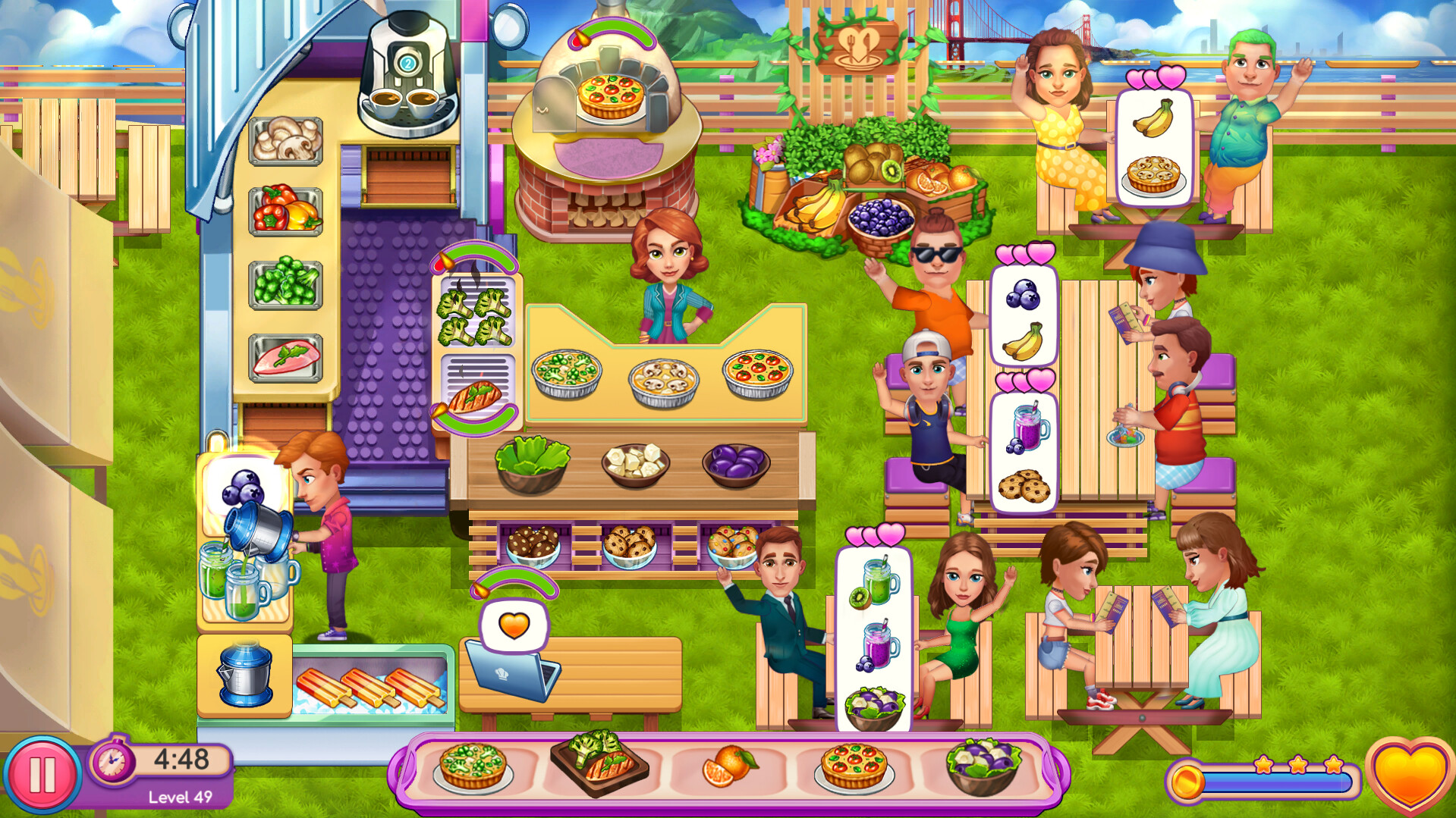 Claire's Cruisin' Cafe: Fest Frenzy screenshot 4