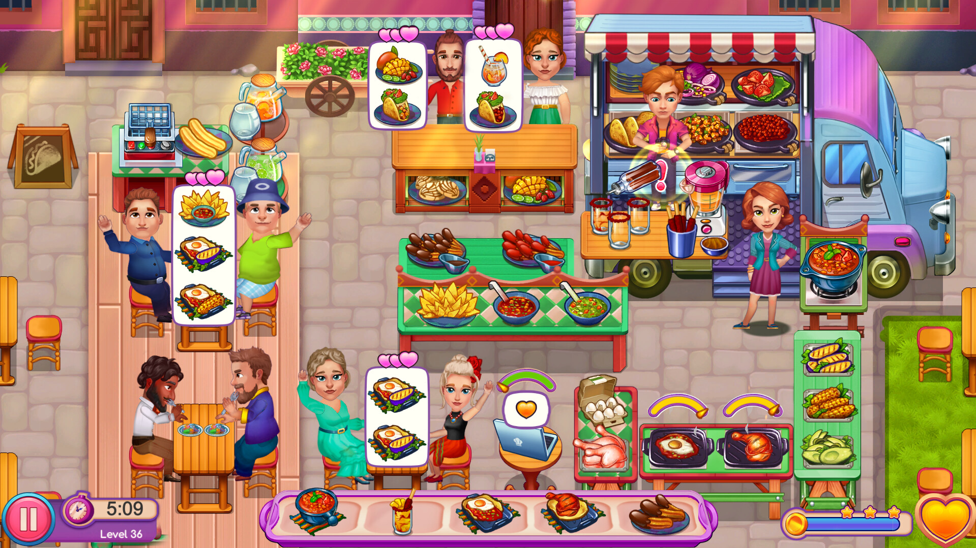 Claire's Cruisin' Cafe: Fest Frenzy screenshot 3