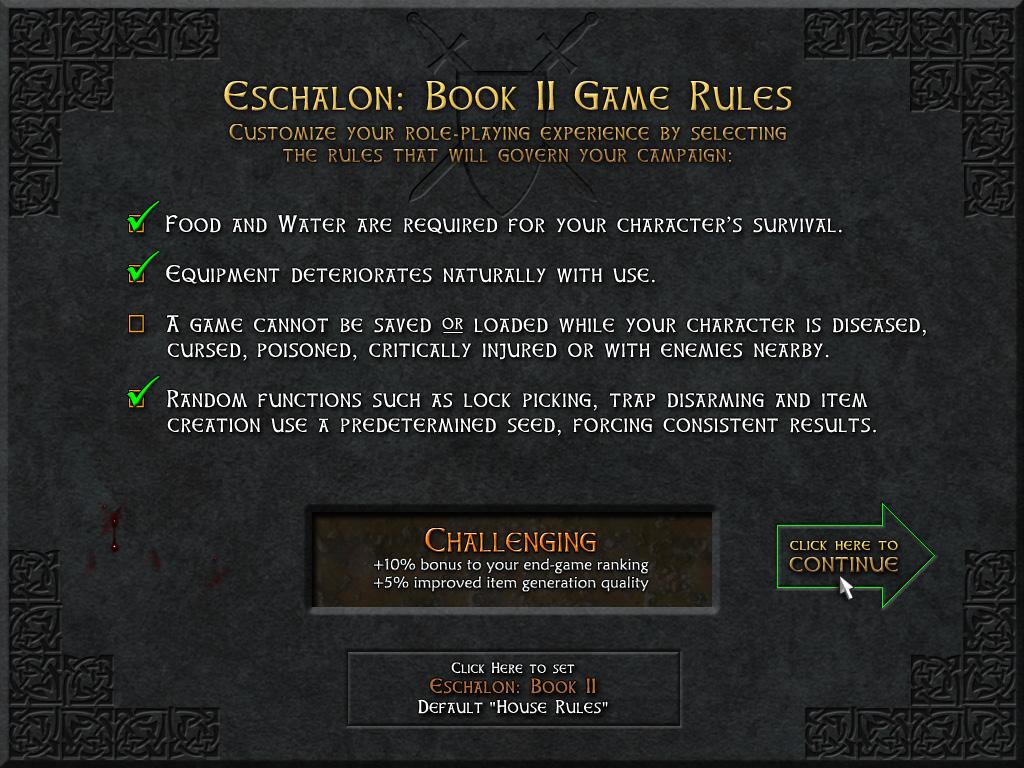 Eschalon: Book II screenshot 3