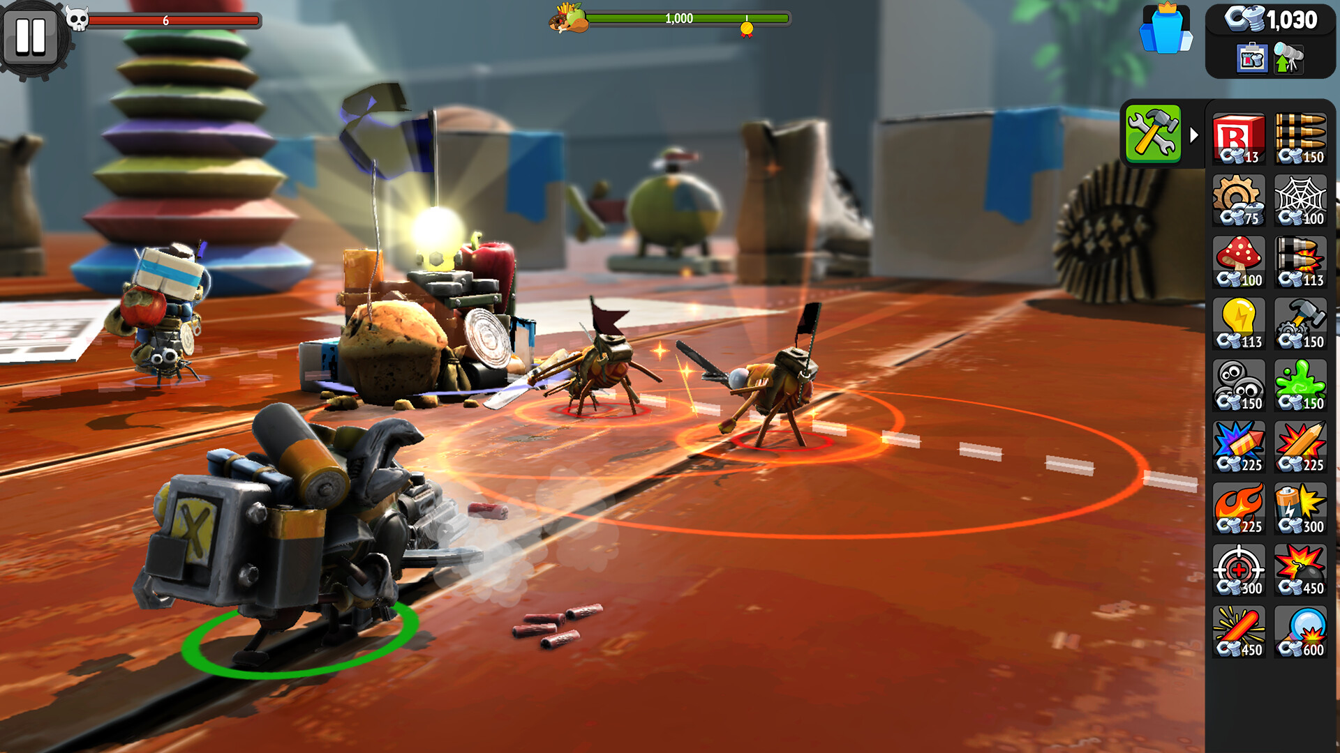Bug Heroes: Tower Defense screenshot 1