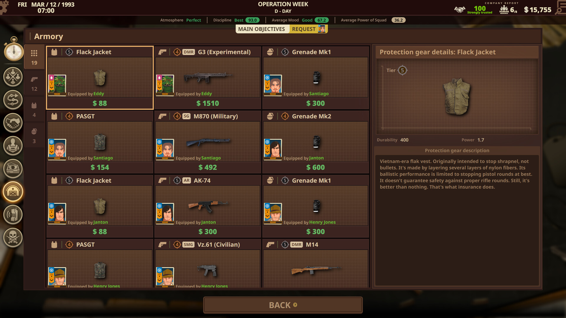 Private Military Manager: Tactical Auto Battler screenshot 13