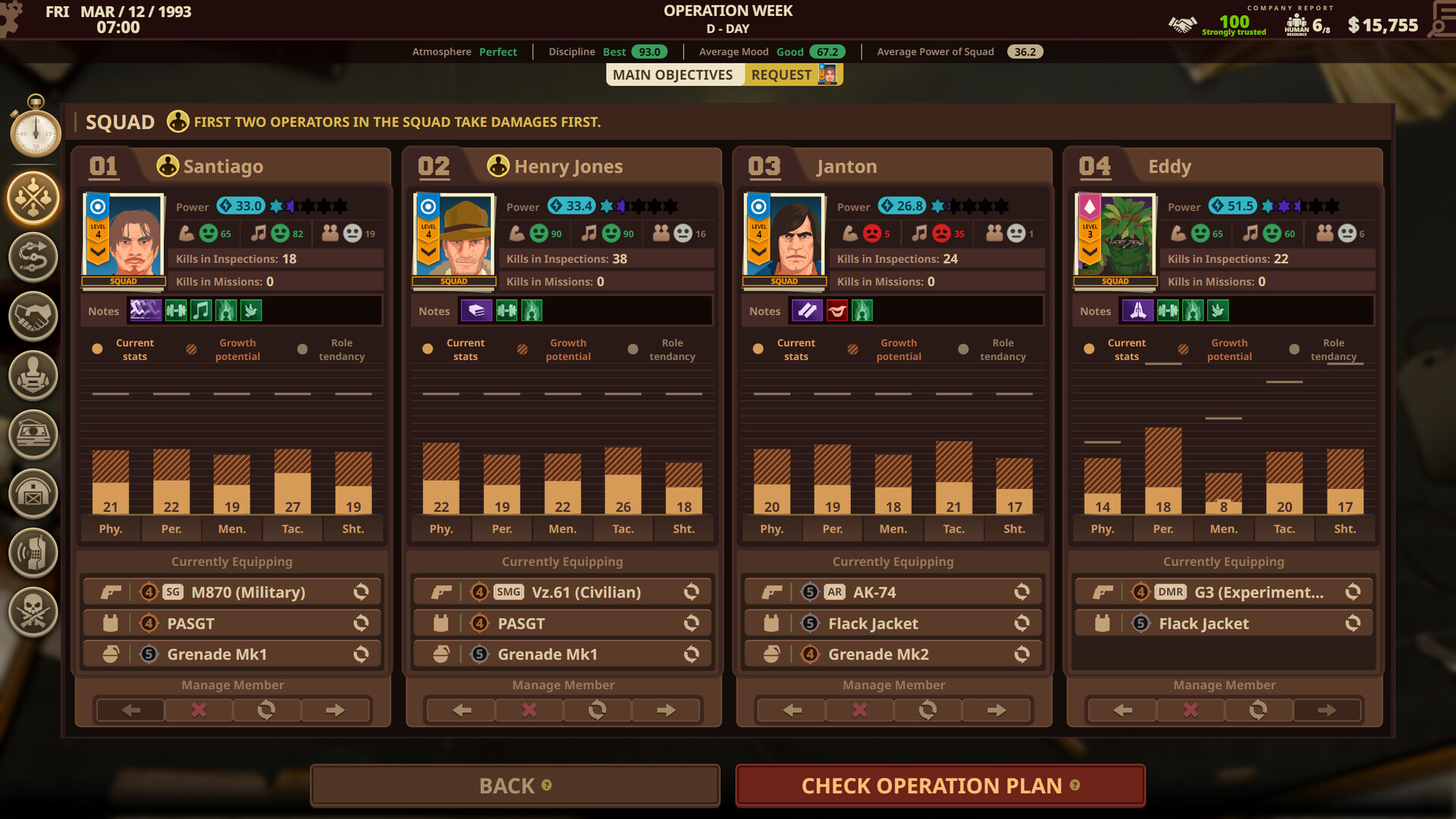 Private Military Manager: Tactical Auto Battler screenshot 7