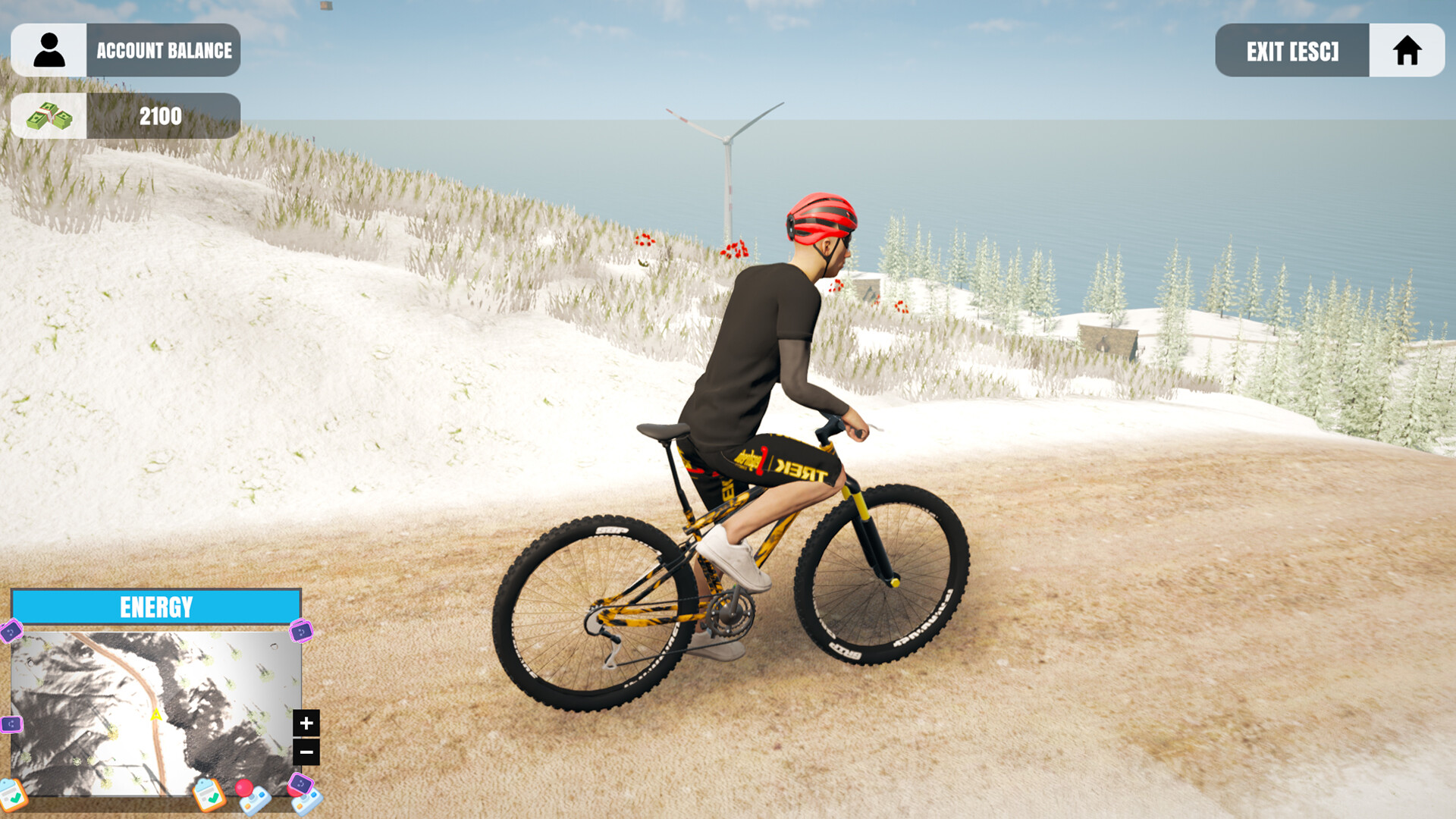 Mountain Bicycle Rider Simulator screenshot 5