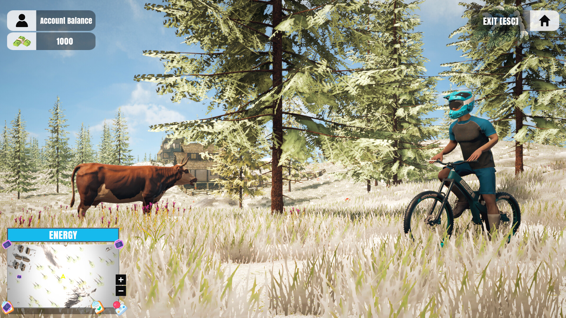 Mountain Bicycle Rider Simulator screenshot 3