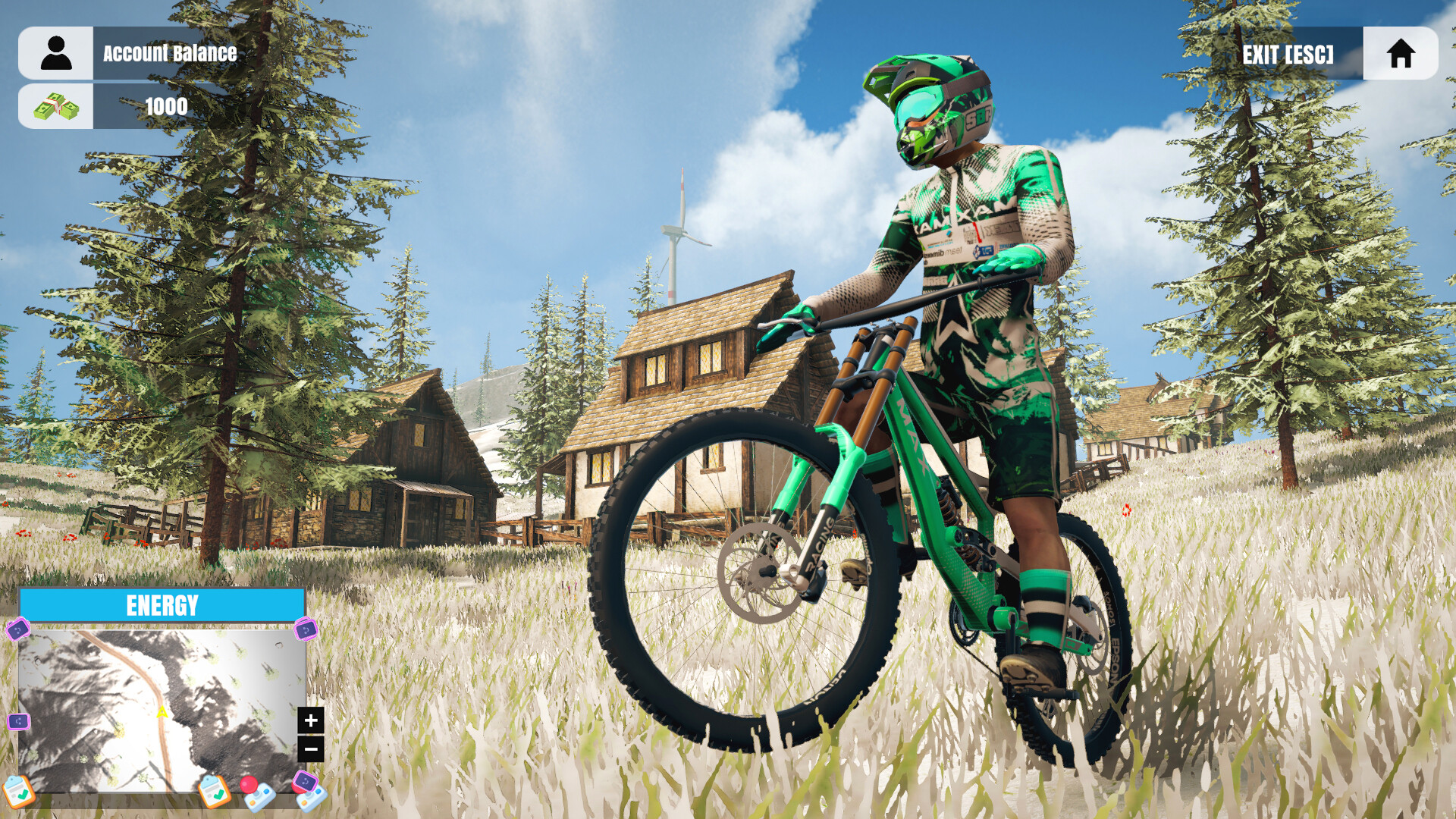 Mountain Bicycle Rider Simulator screenshot 4