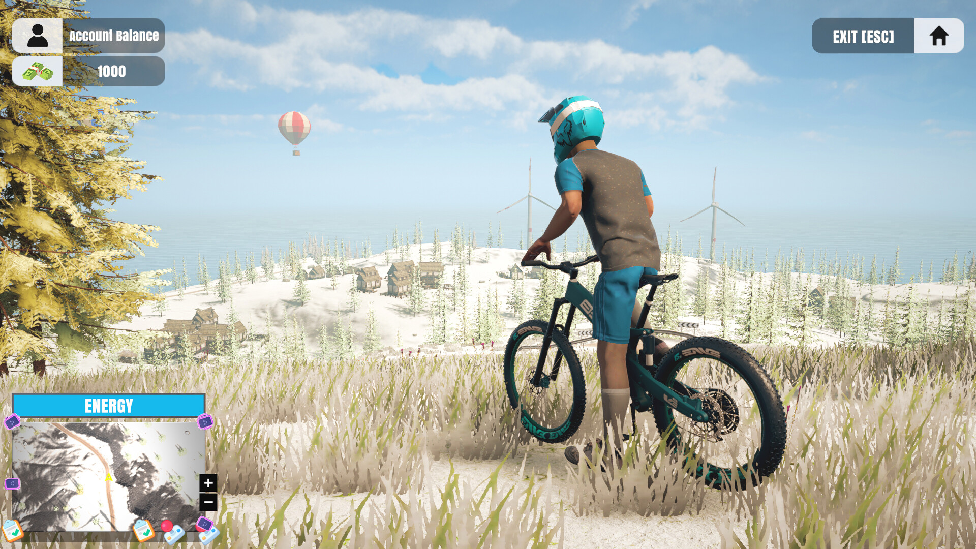 Mountain Bicycle Rider Simulator screenshot 1