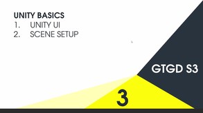 3 Unity Basics trailer thumbnail