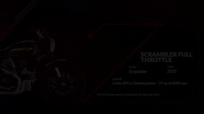 DUCATI Scrambler Full Throttle - Historical Bike trailer thumbnail