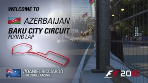 60 FPS Baku - Daniel Ricciardo Flying Lap trailer thumbnail