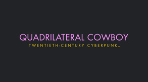 Quadrilateral Cowboy release trailer trailer thumbnail