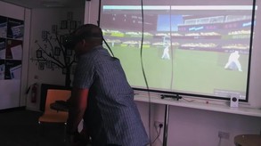 Playing Virtual Reality Cricket trailer thumbnail