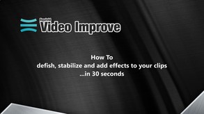 liquivid Video Improve - How To Defish, Stabilize and Add Effects trailer thumbnail