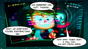 Juanito Arcade Mayhem Comic Trailer trailer thumbnail