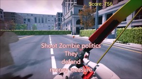 Mustache politics shooter gameplay video trailer thumbnail