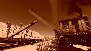 American Railroads - Steamcrane trailer thumbnail