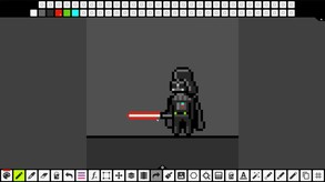 Lightsaber animation in Pixel Studio trailer thumbnail