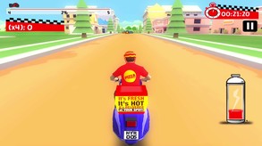 Pizza Bike Rider trailer thumbnail