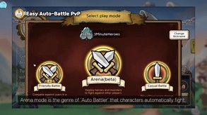 3 Minute Heroes - Introducing PvP trailer thumbnail