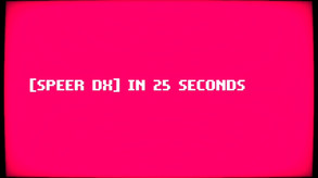 [Speer DX] in 25 Seconds trailer thumbnail