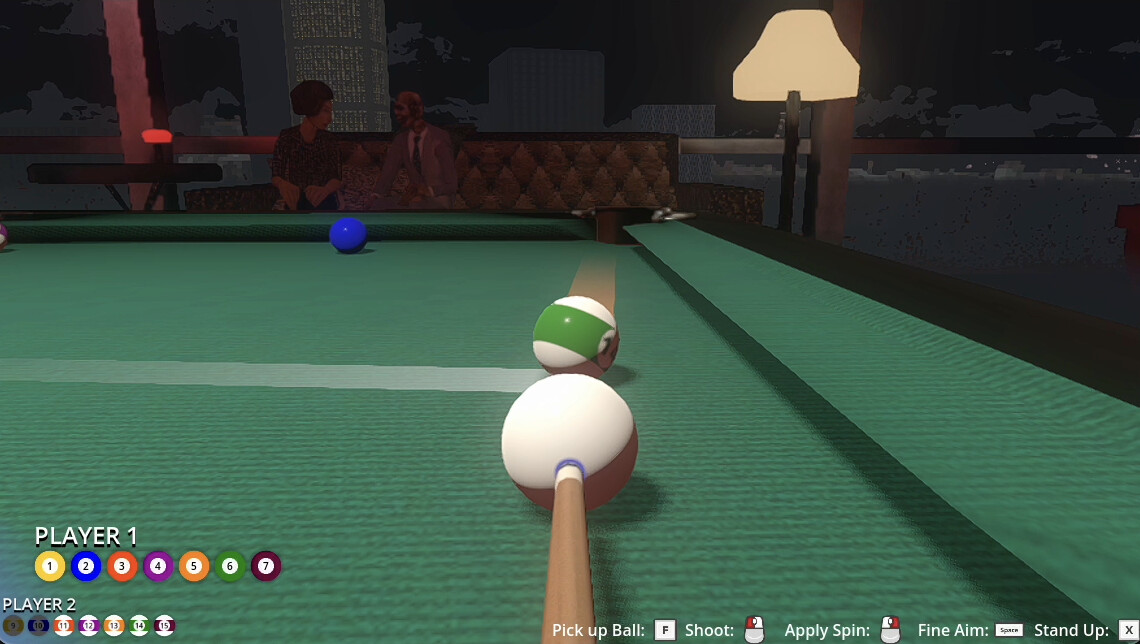 Friends Play Pool screenshot 1