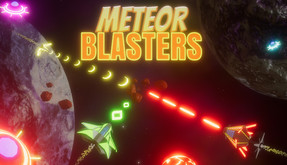MeteorBlastersLaunchTrailer trailer thumbnail