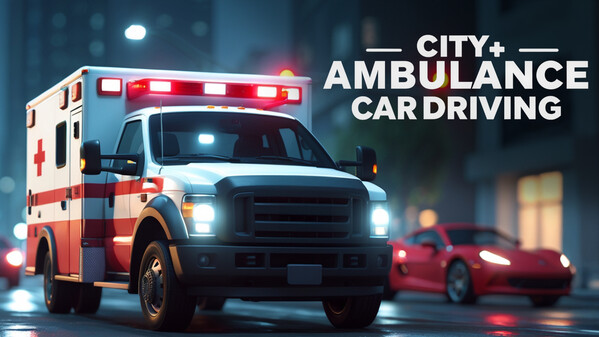 City Ambulance Car Driving Trailer trailer thumbnail