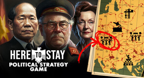 Here To Stay: Political strategy indie game trailer trailer thumbnail
