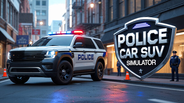 Police Car SUV Simulator Trailer trailer thumbnail